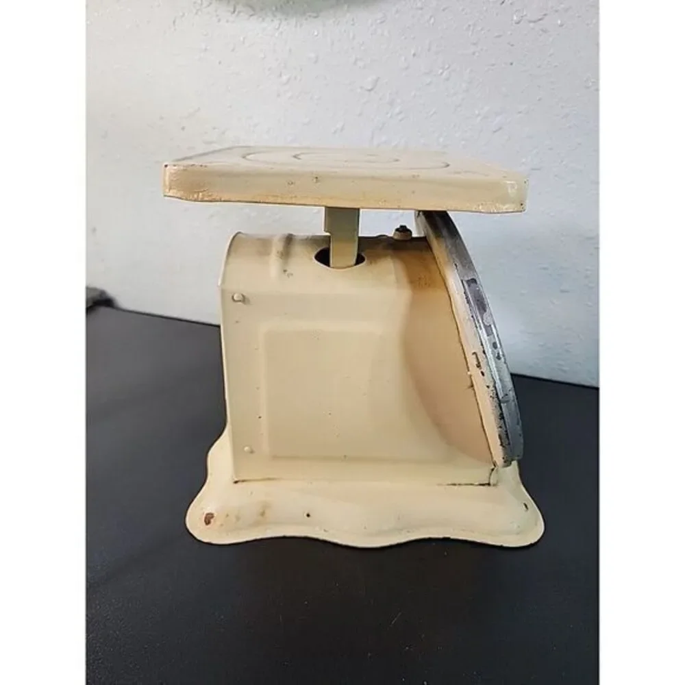 ANTIQUE AMERICAN FAMILY SCALE 25 LB ALUMINUM 8